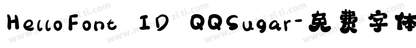 HelloFont ID QQSugar字体转换